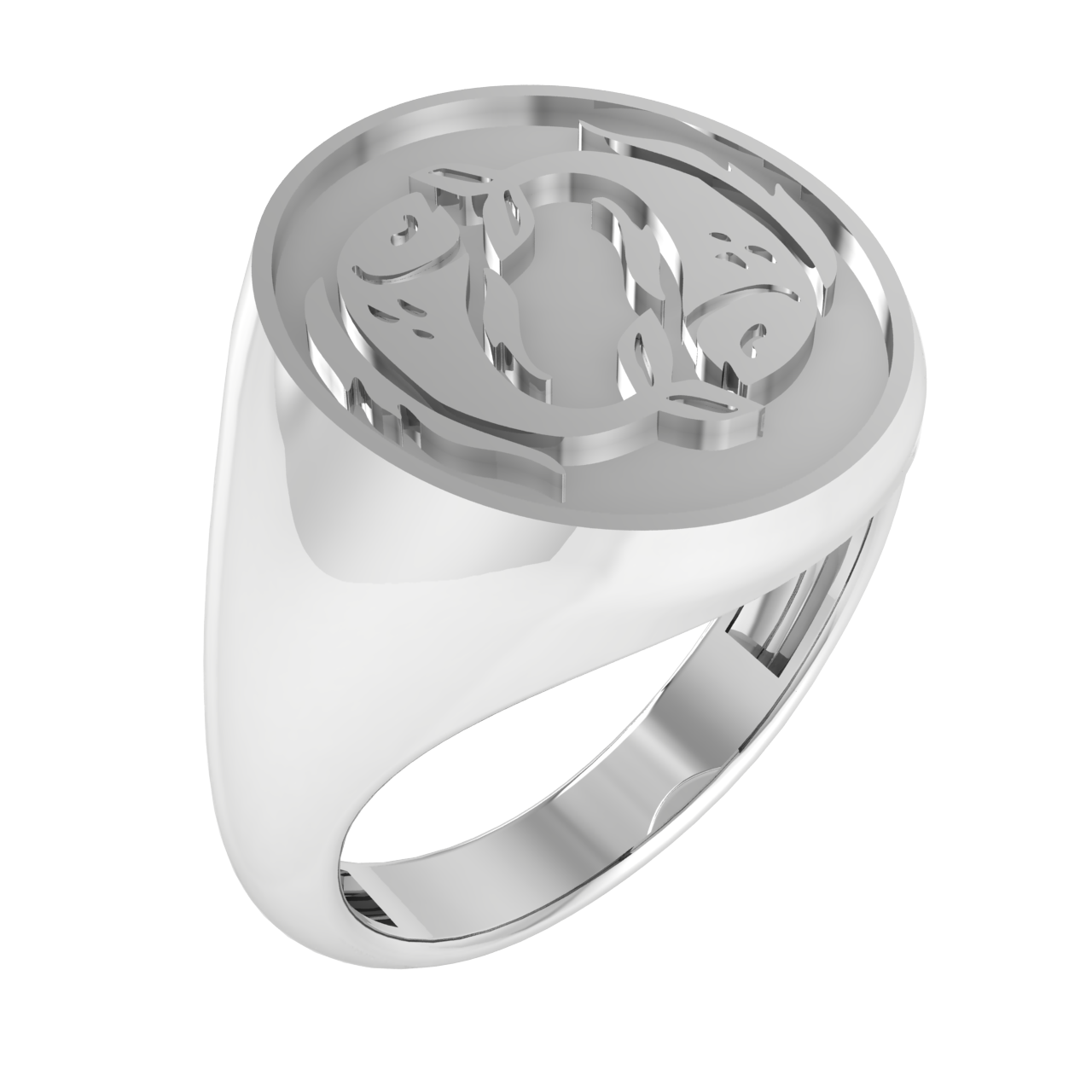 GOLD SIGNET MEN'S RINGS